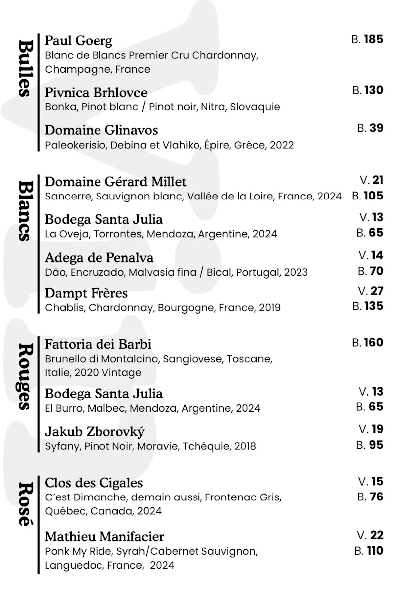 Menu, Restaurant Yans Deli, Steakhouse & Grill