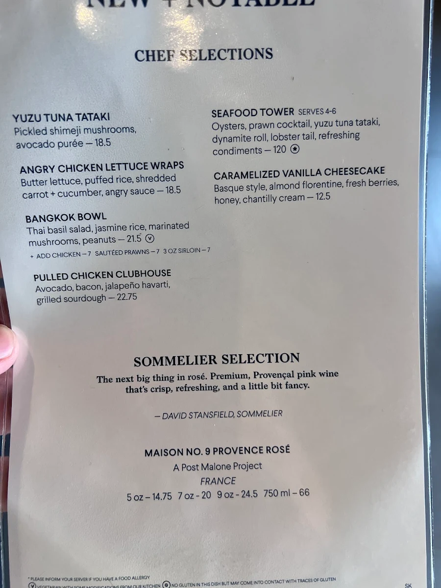 Menu, Earls Kitchen + Bar