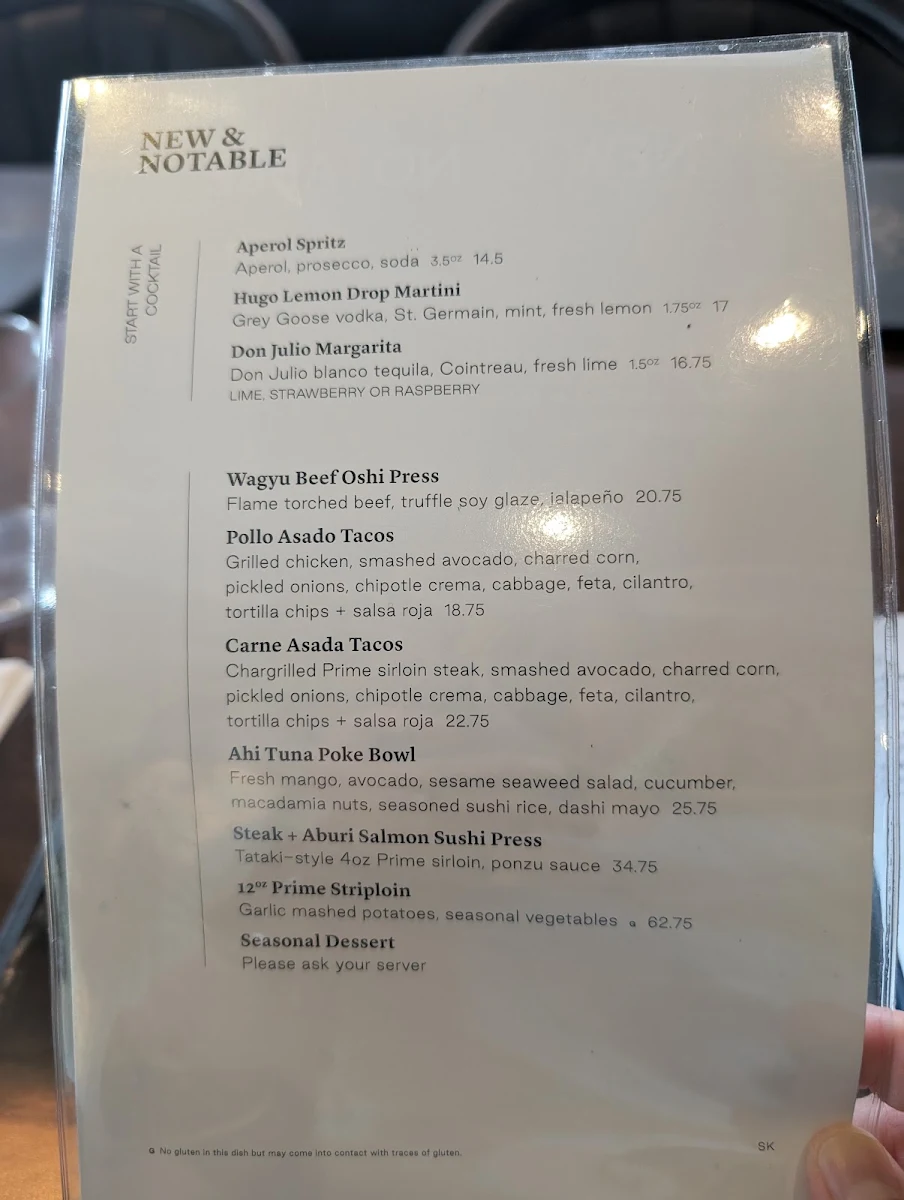 Menu, Earls Kitchen + Bar