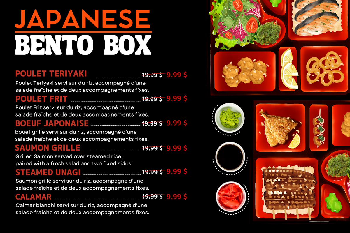 Menu, Café Pastèque
