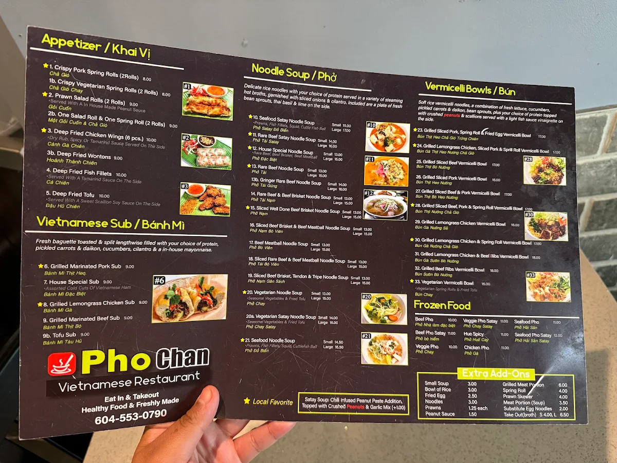 Menu photo 1