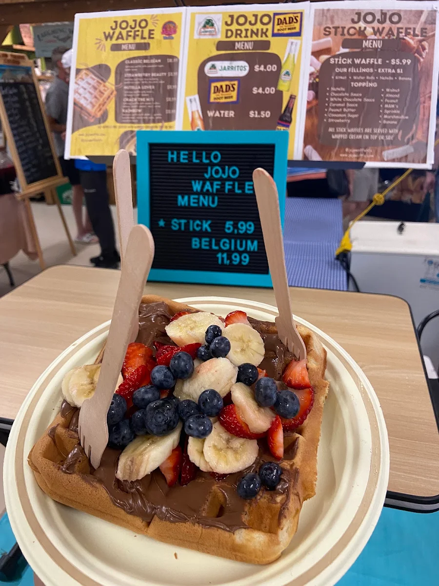 Menu, Foody JoJo Waffle & Sandwich