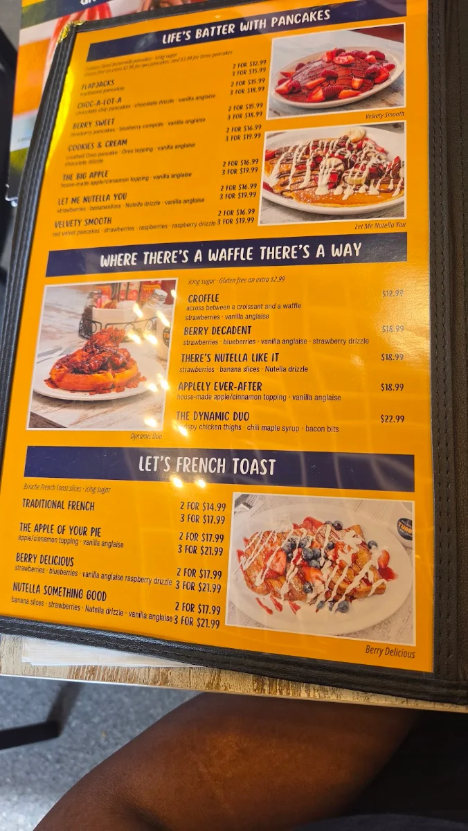 Menu, Tubbies Big Breakfast Lunch & Dairy Bar - Barrie