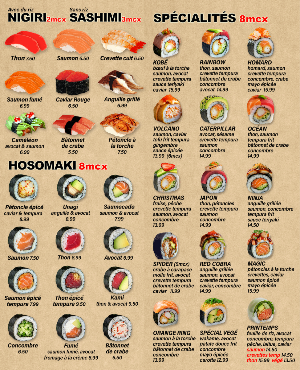Menu photo 1