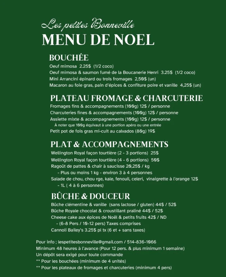Menu photo 1