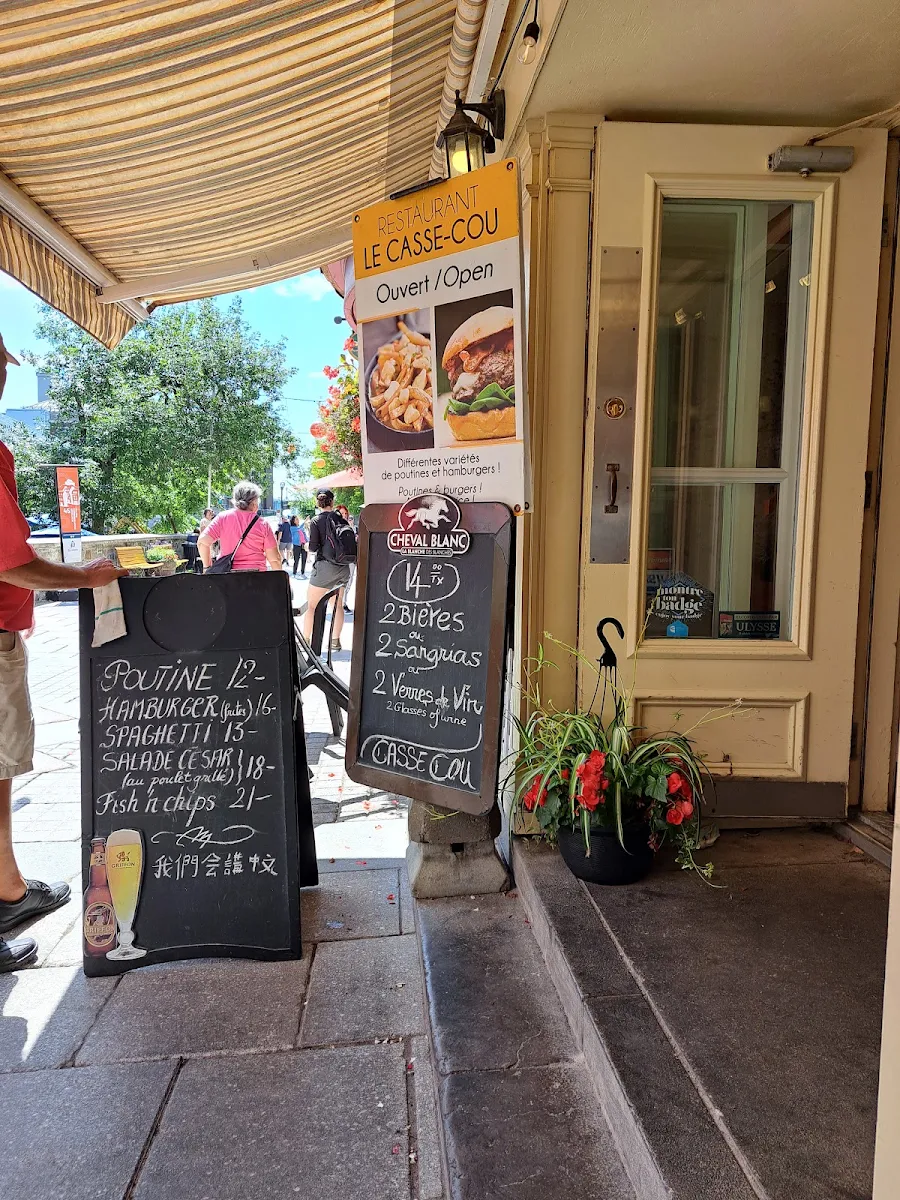 Menu, Casse-Cou