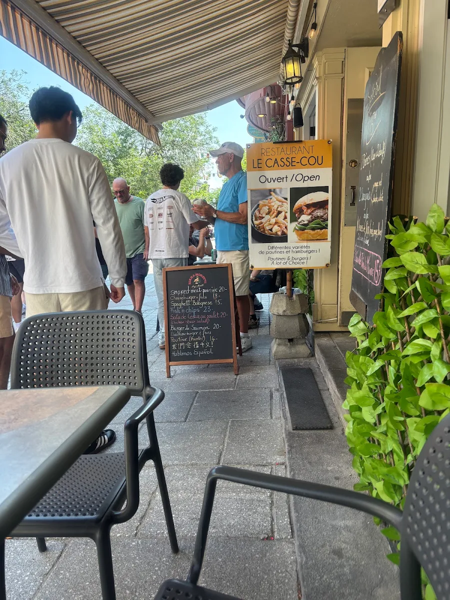 Menu, Casse-Cou