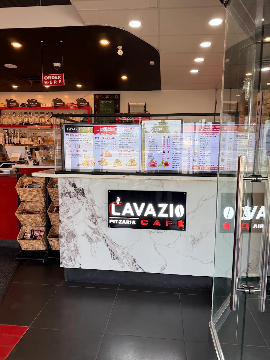 Menu, LAVAZIO Café