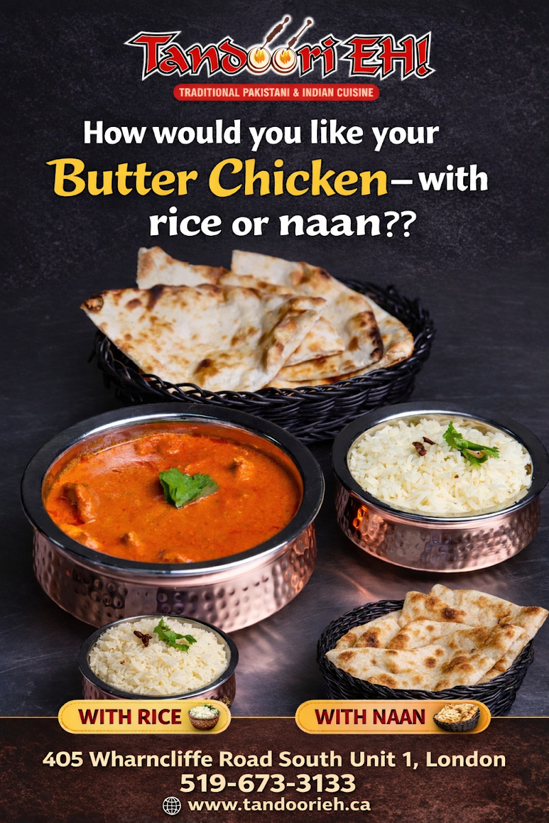 Menu, Tandoori Eh – Pakistani & Halal Restaurant