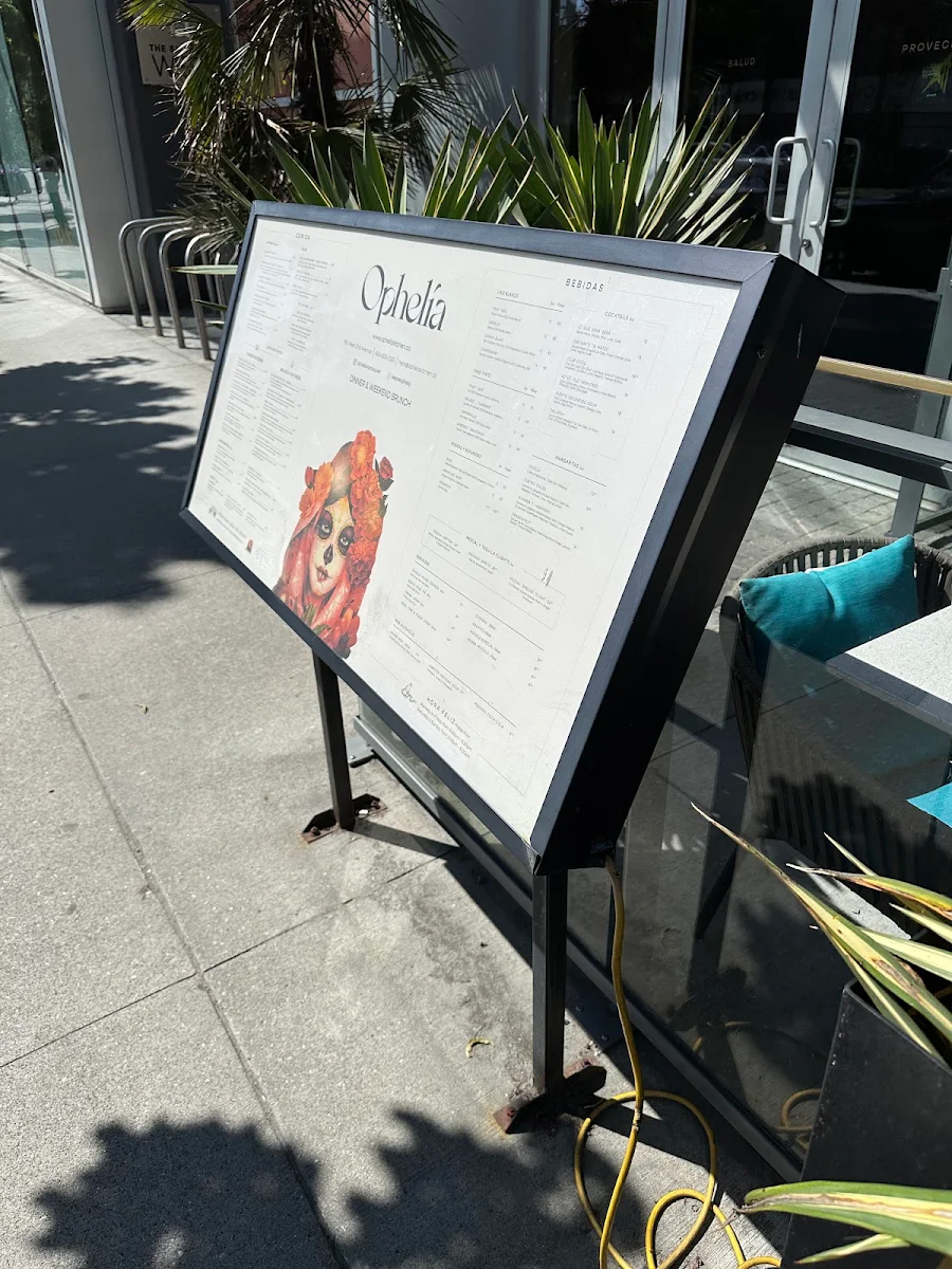 Menu, JJ Bean Coffee Roasters
