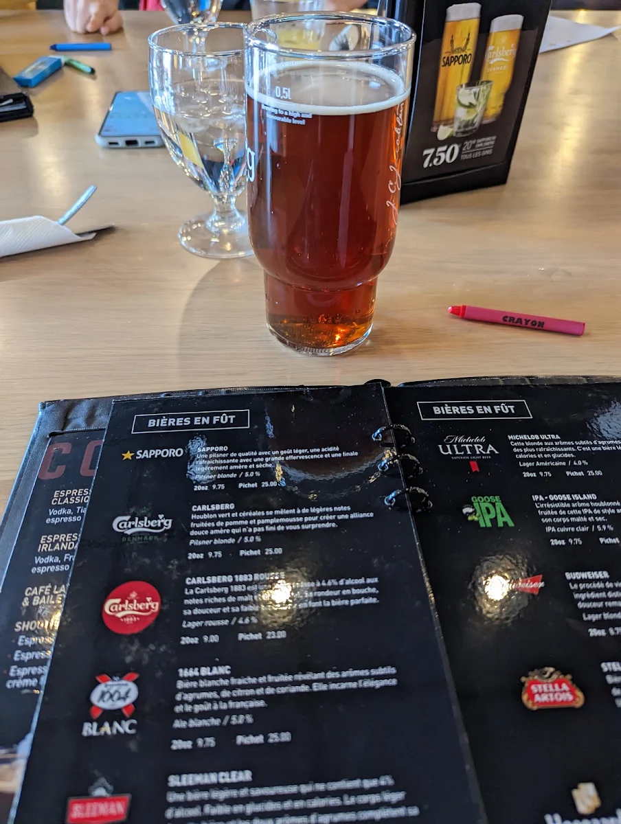 Menu, Caffuccino