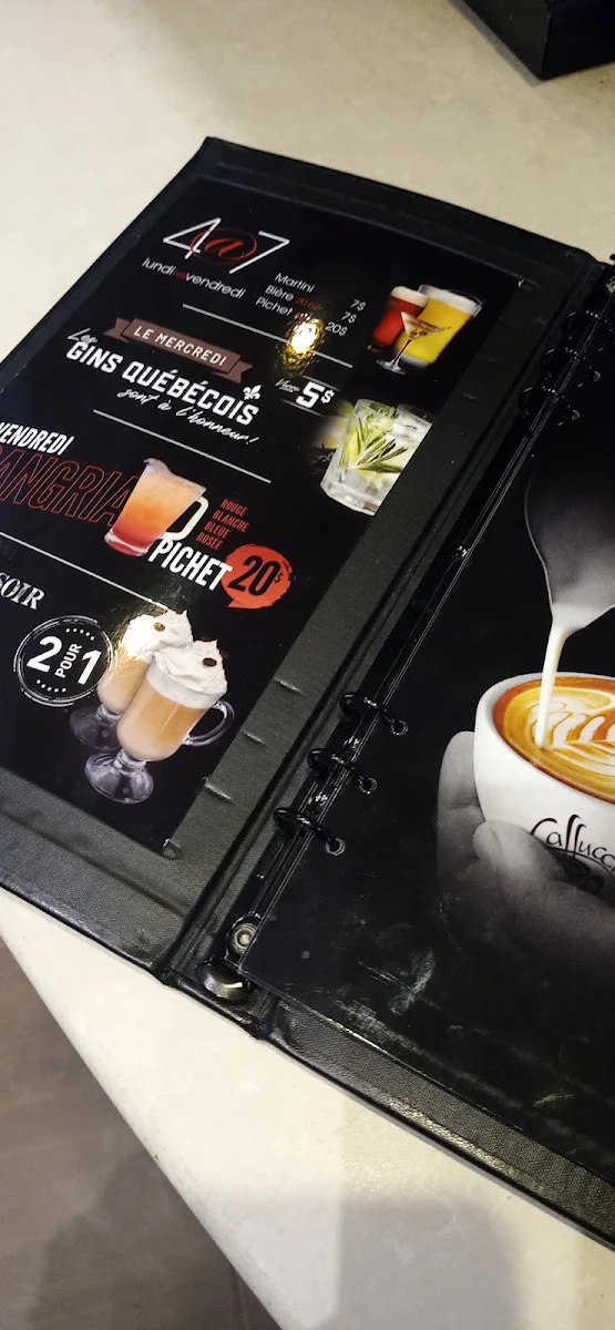 Menu, Caffuccino