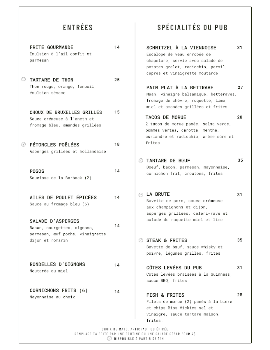 Menu photo 1