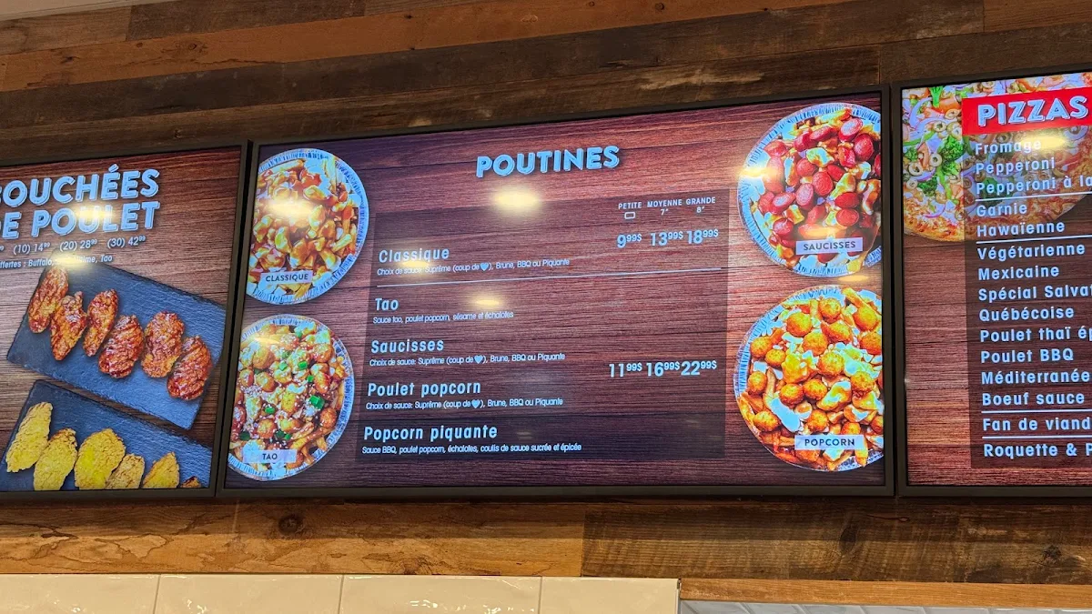 Menu, Pizza Salvatoré