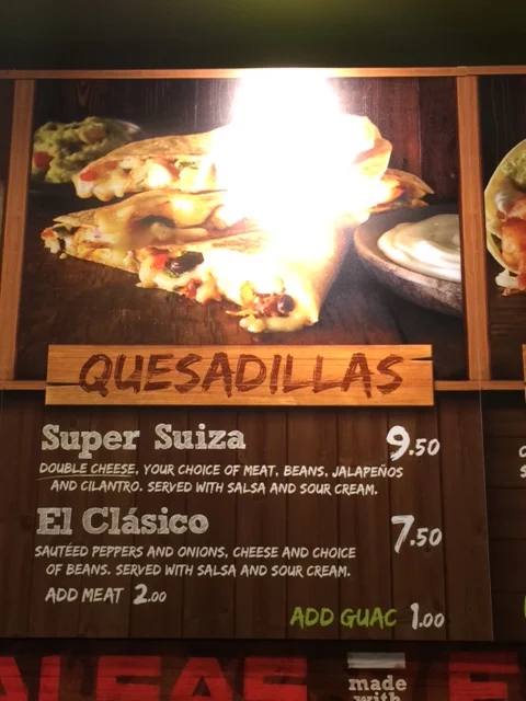 Menu, Mucho Burrito Fresh Mexican Grill