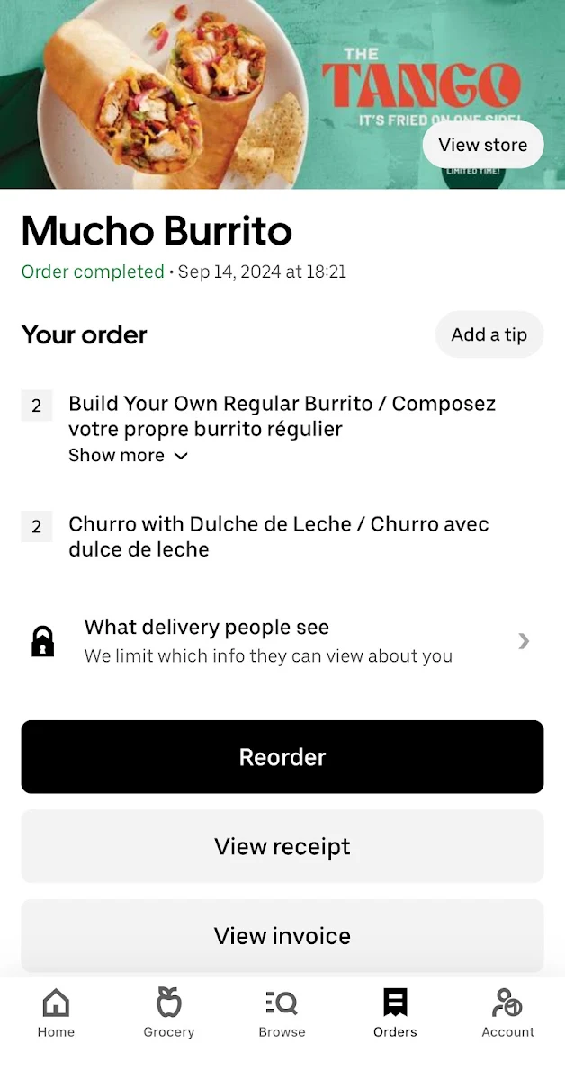 Menu, Mucho Burrito Fresh Mexican Grill