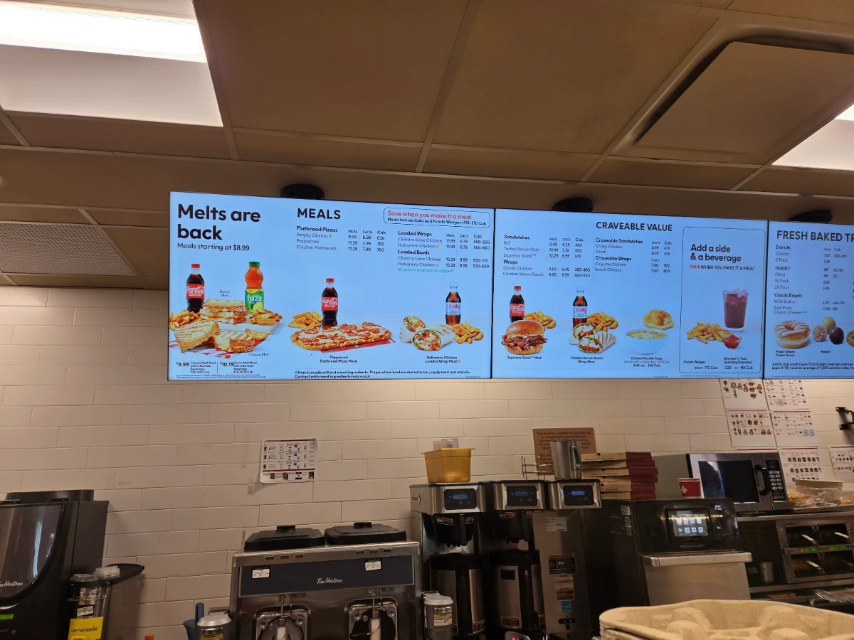 Menu, Tim Hortons