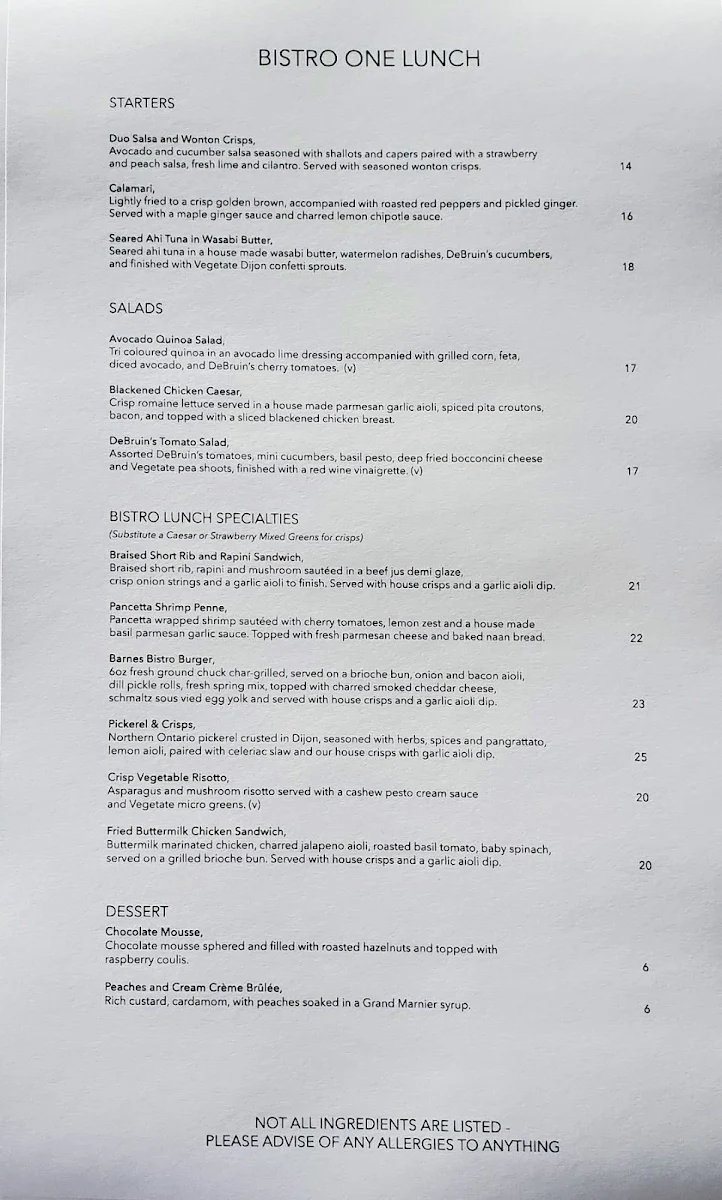 Menu photo 1