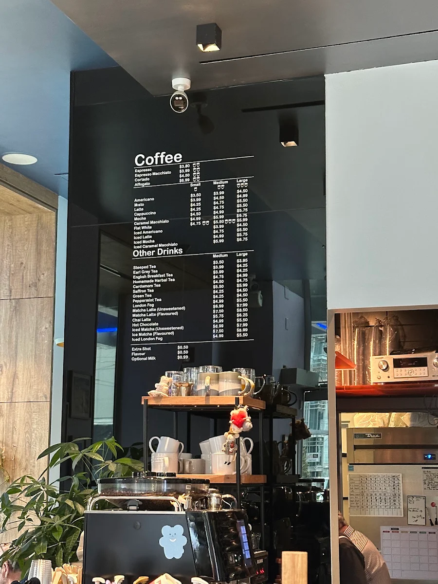 Menu, Bahar Bakery & Cafe
