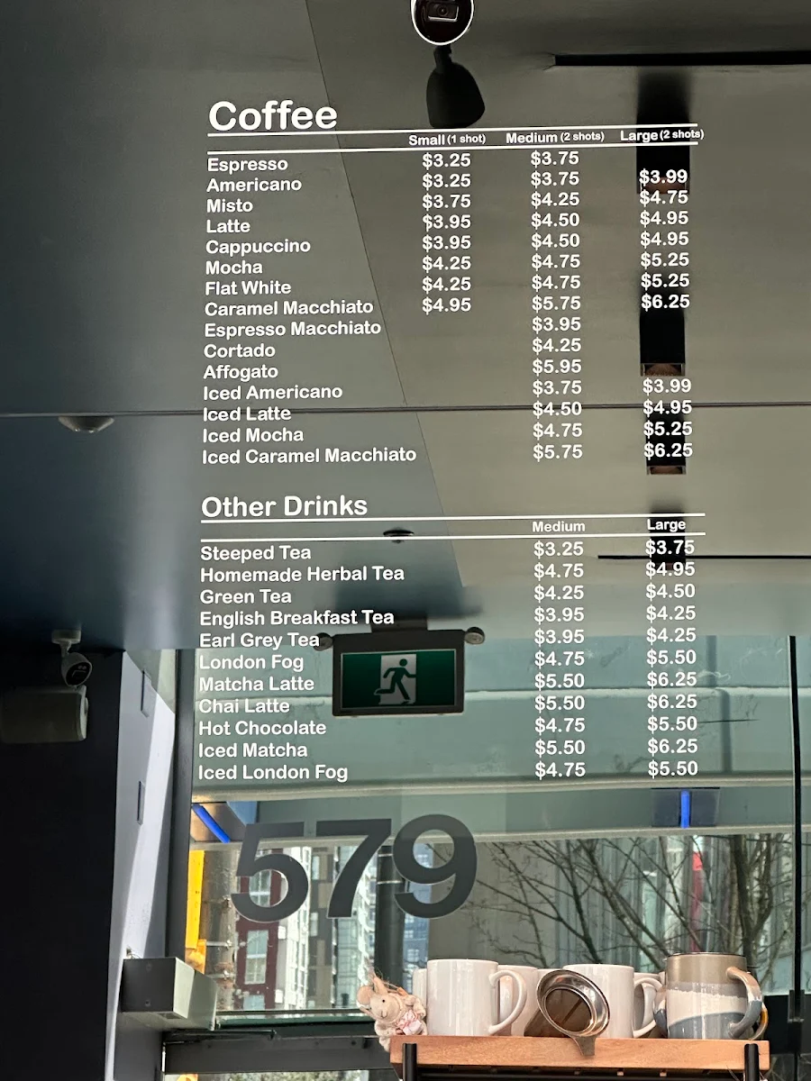 Menu, Bahar Bakery & Cafe