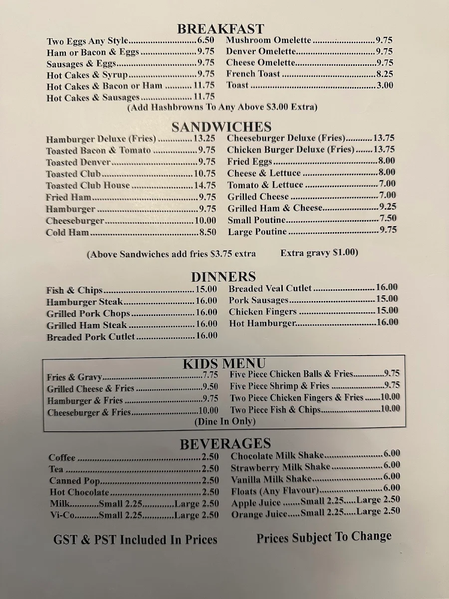 Menu photo 1
