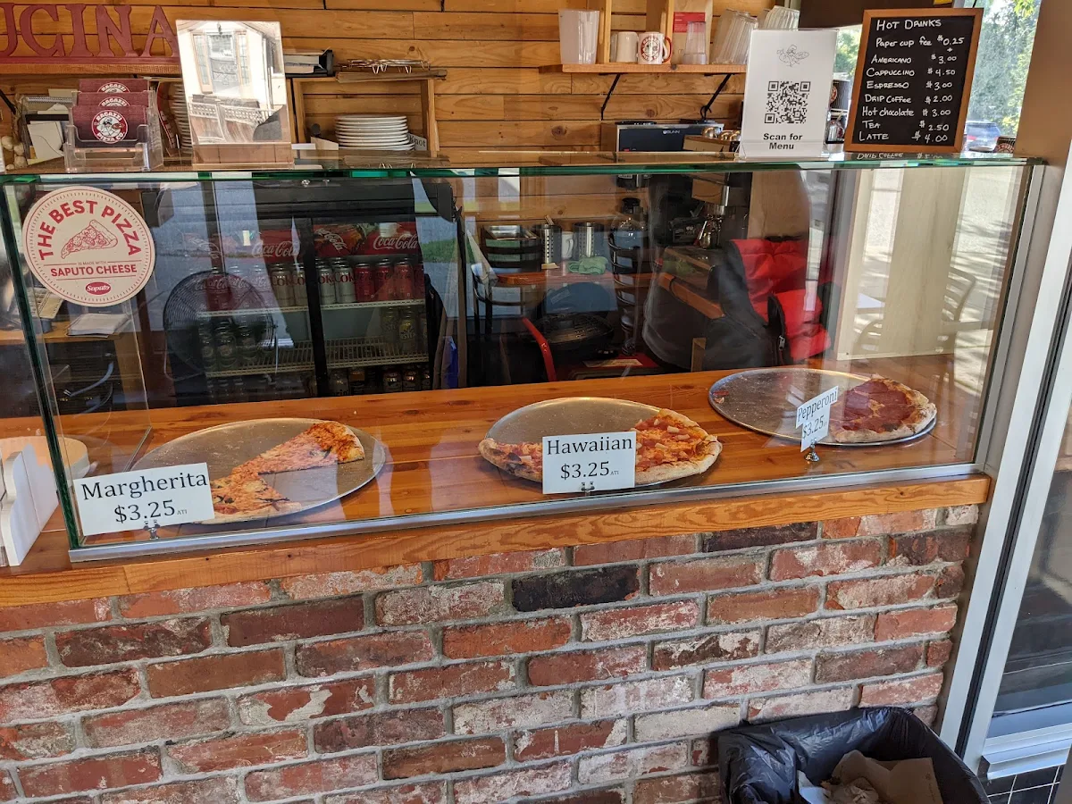 Menu, Ragazzi Pizza Co