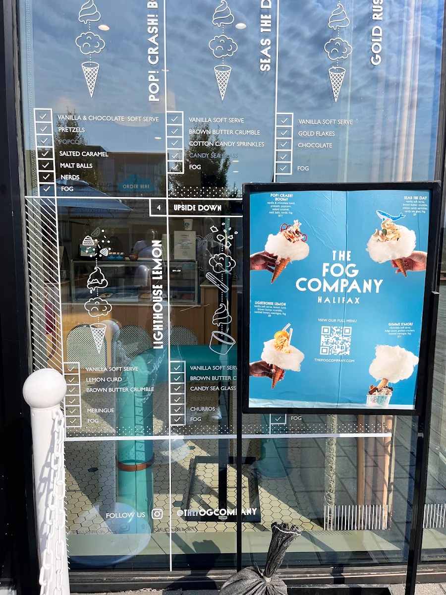 Menu, The Fog Company