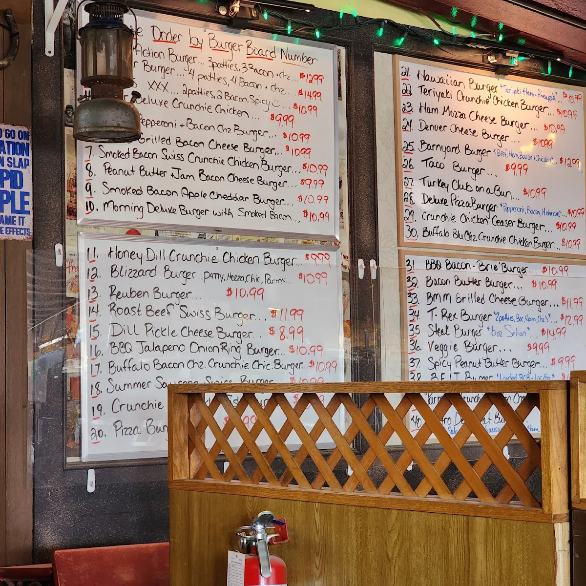 Menu, R & S Family Restaurant