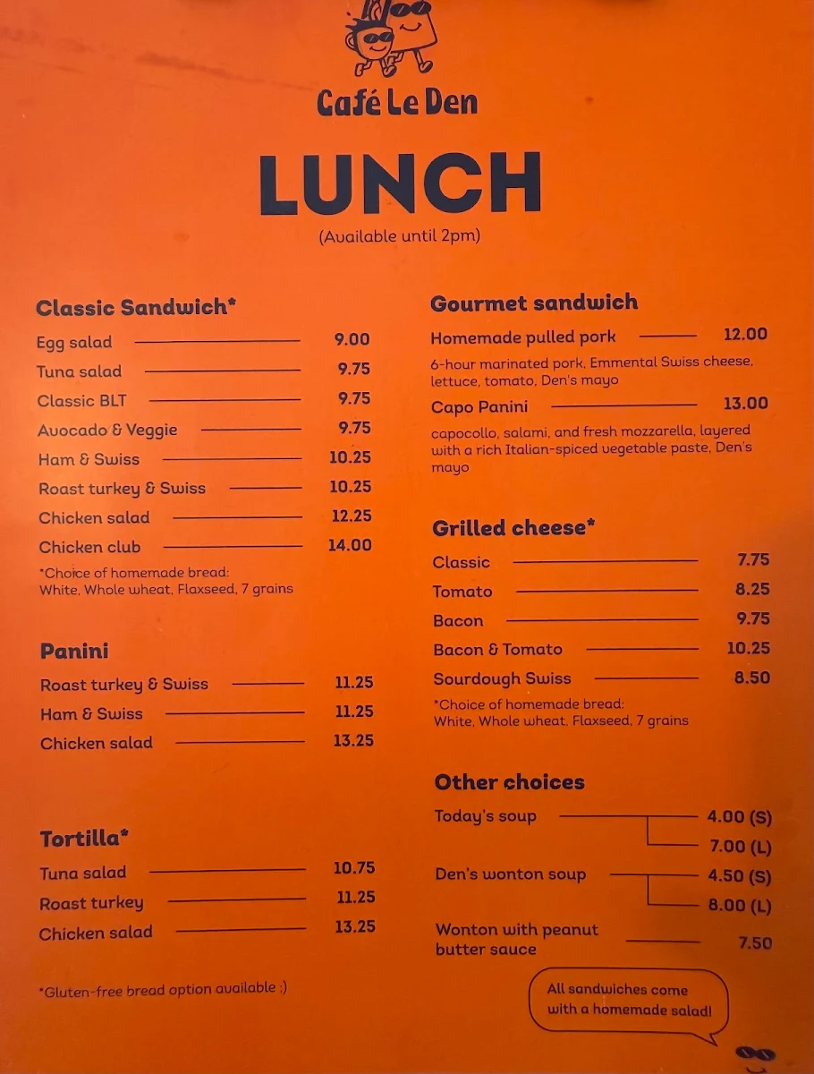 Menu photo 1