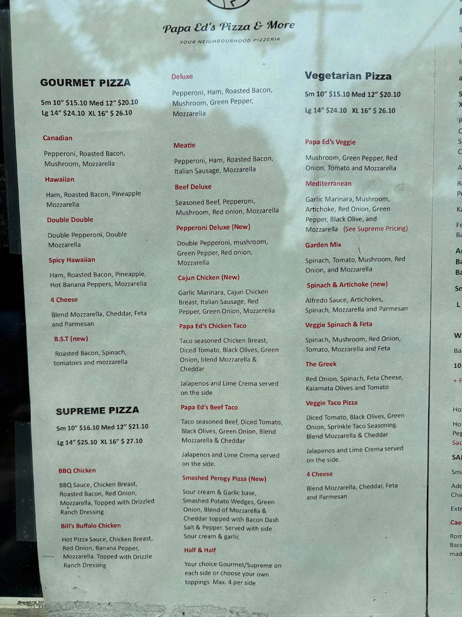 Menu photo 1