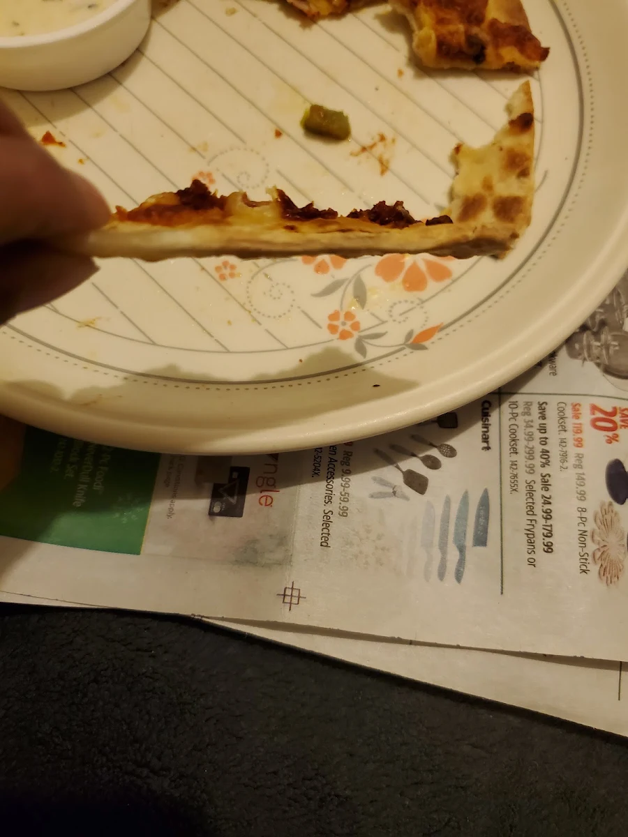 Menu, Pizza Hut