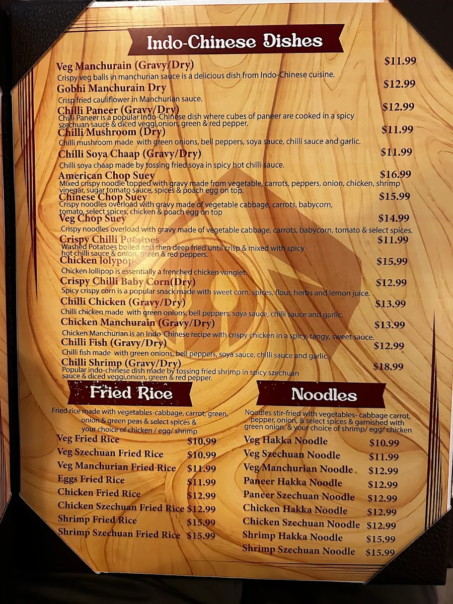 Menu, Himalayan Village - Summerside Edmonton