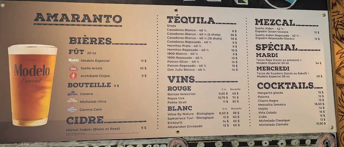 Menu photo 1