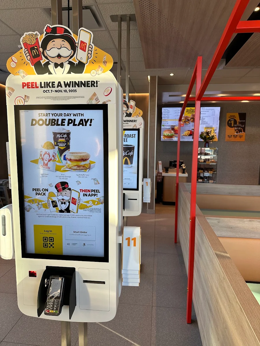 Menu, McDonald's