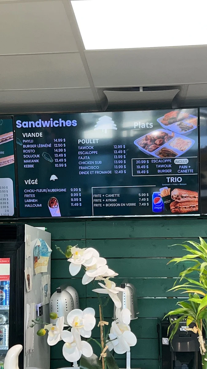 Menu, Soo Lebnene