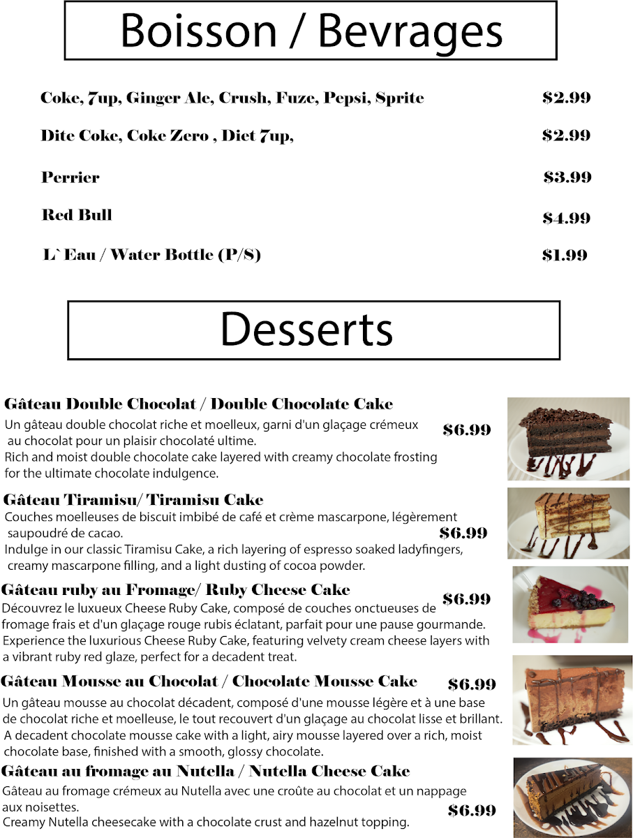 Menu, Hakka Grill - Halal Chinese Restaurant