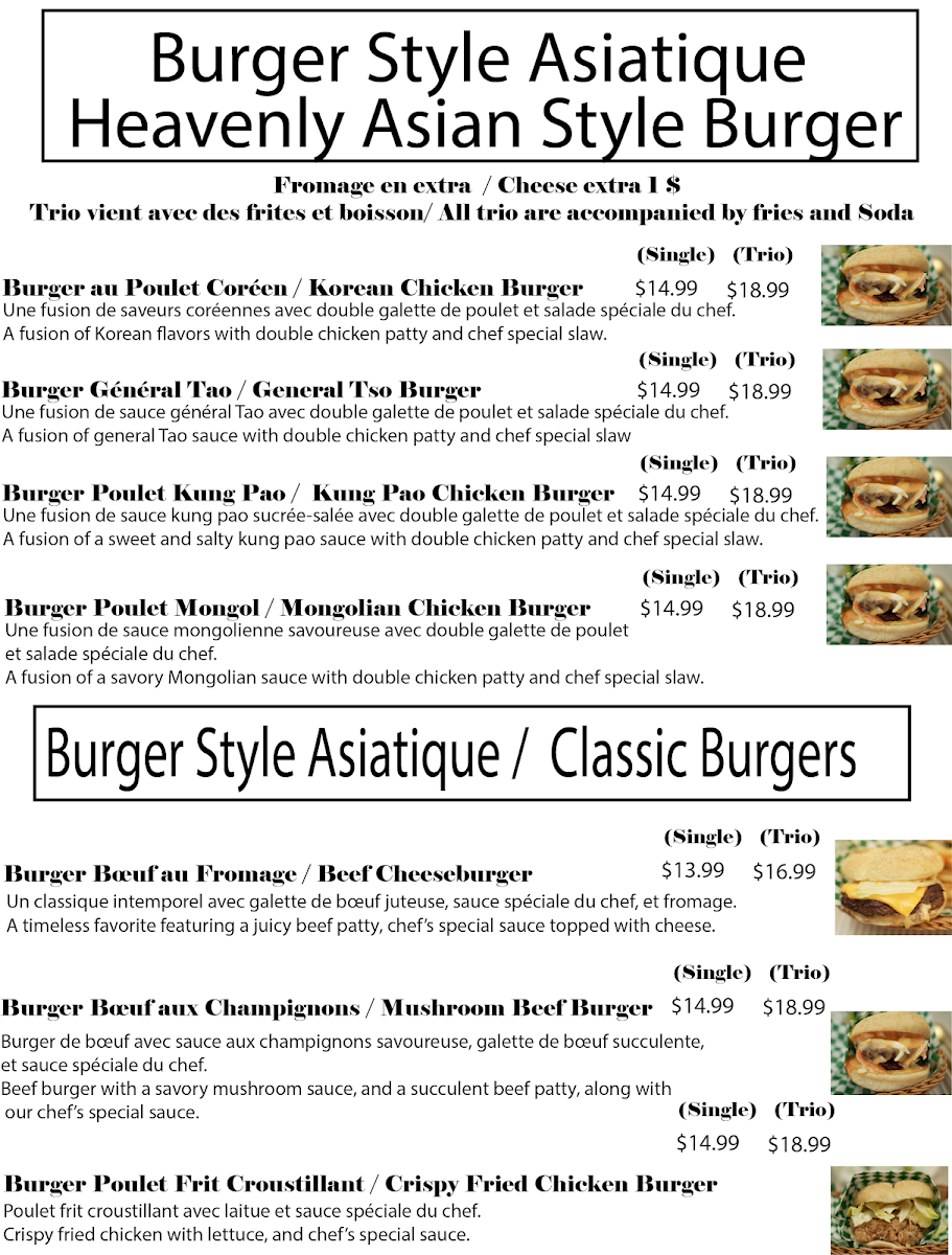 Menu, Hakka Grill - Halal Chinese Restaurant