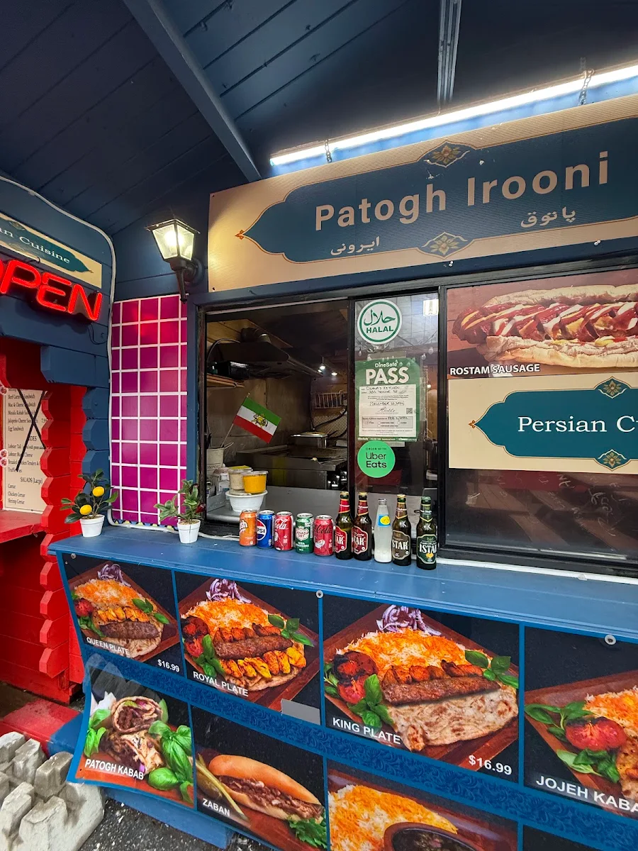 Menu, Patogh Irooni