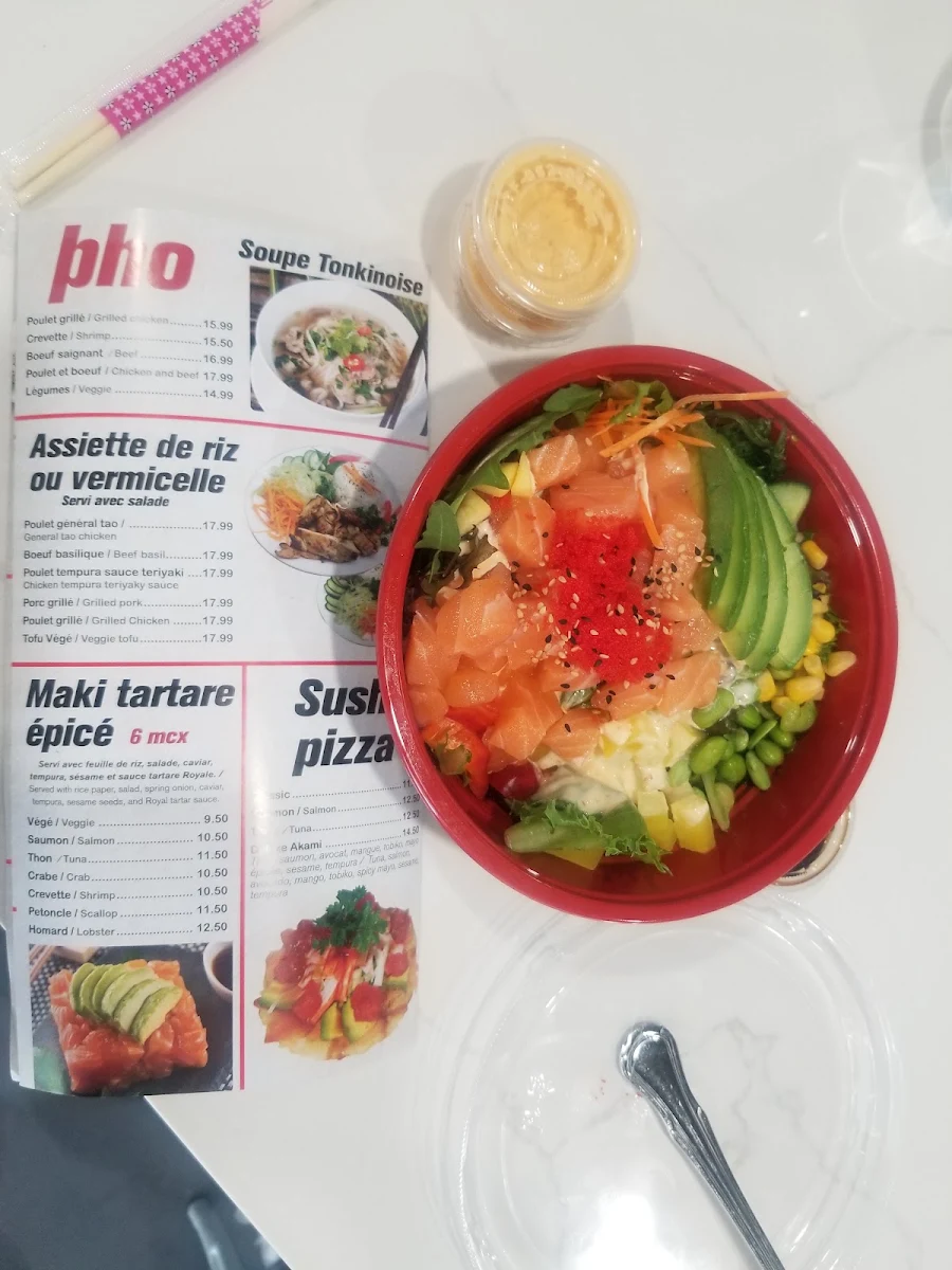 Menu, Akami sushi