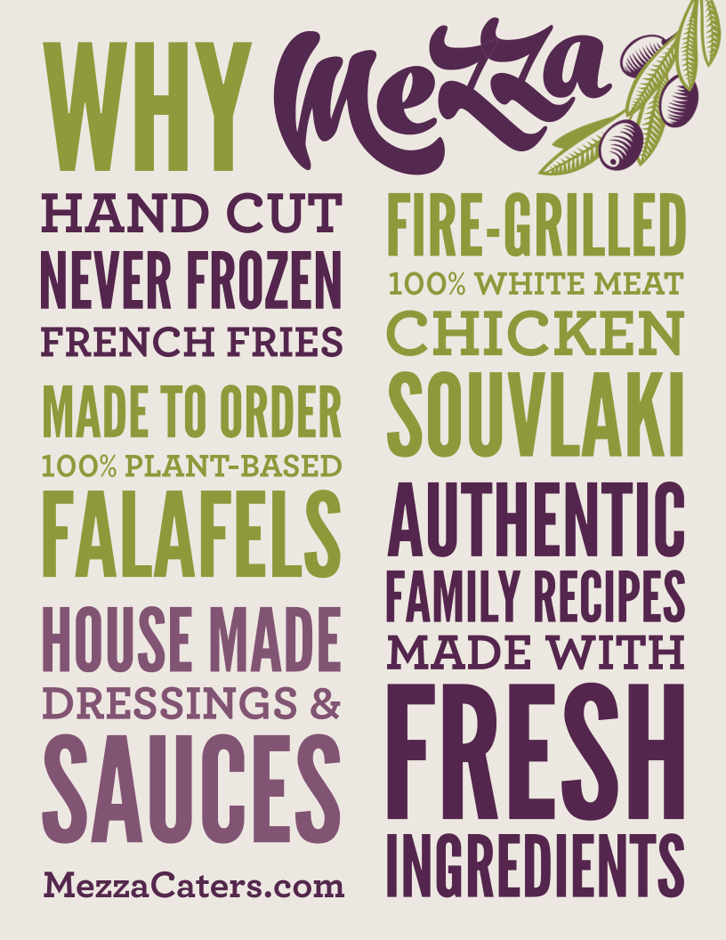 Menu, Mezza Lebanese Kitchen (Larry Uteck)