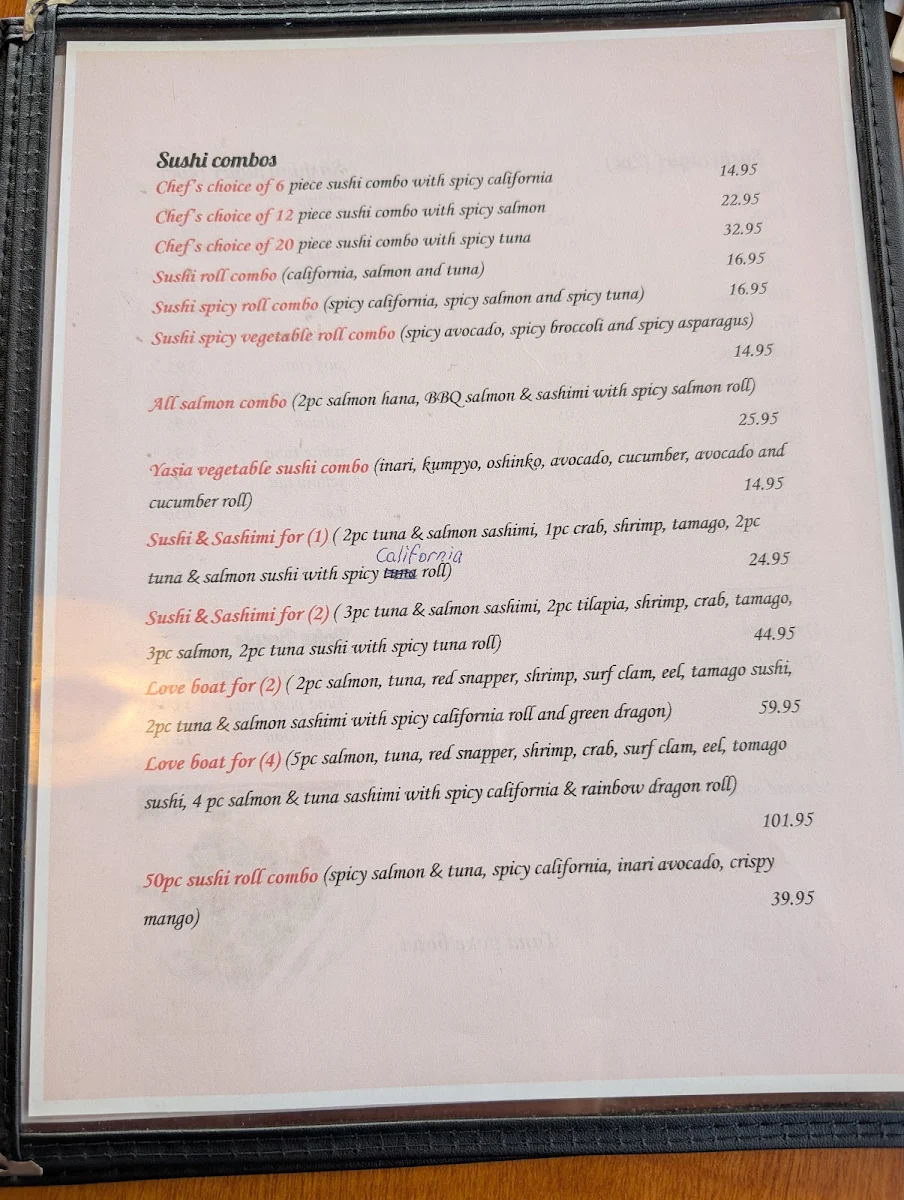 Menu photo 1