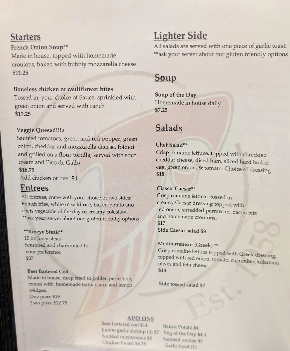 Menu photo 1