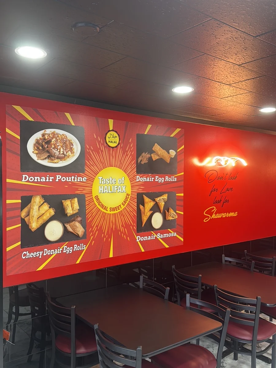 Menu, 3 Brothers Shawarma & Poutine