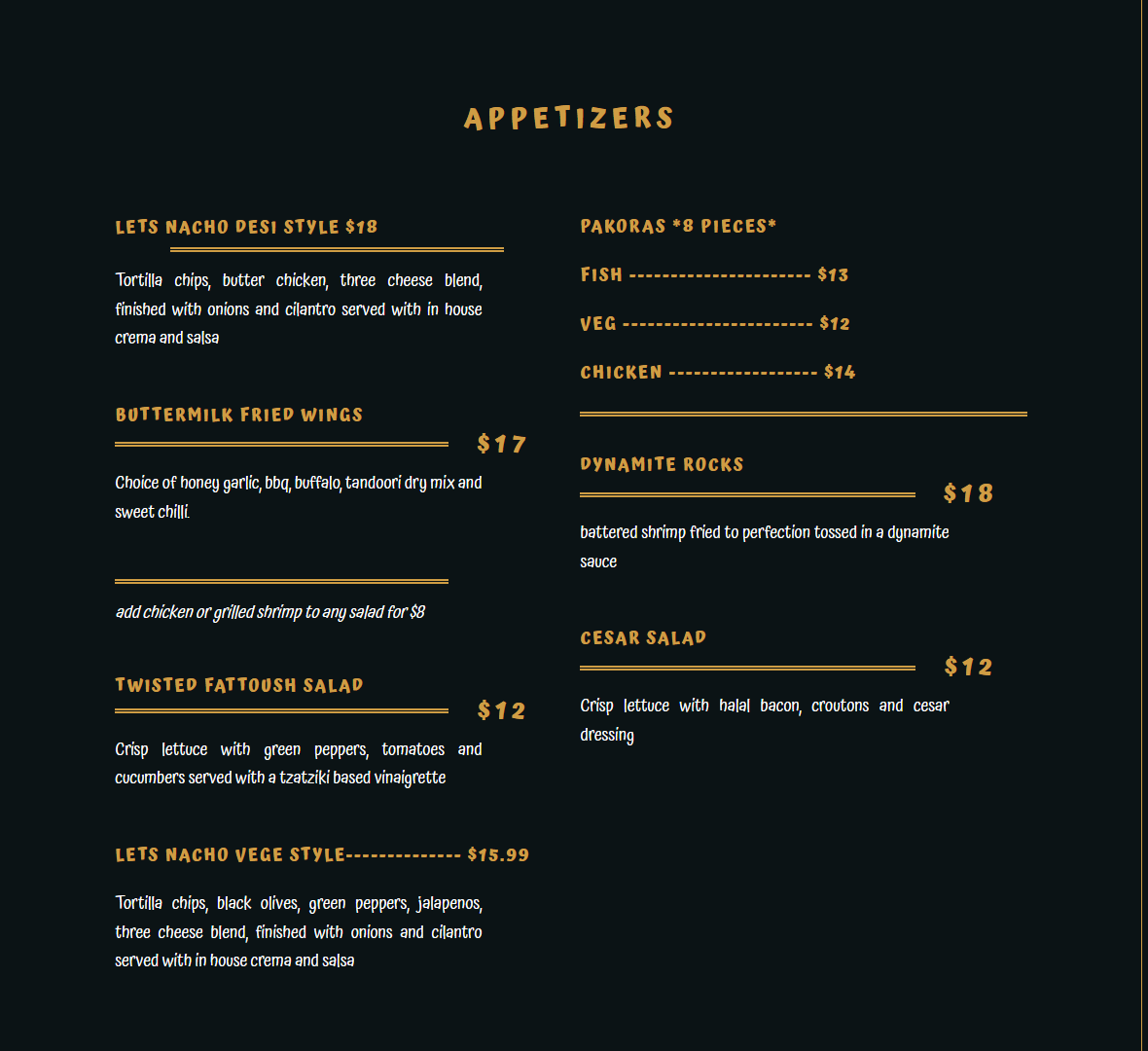 Menu photo 3