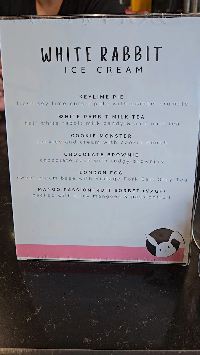 Menu, Pablo Cheese Tart