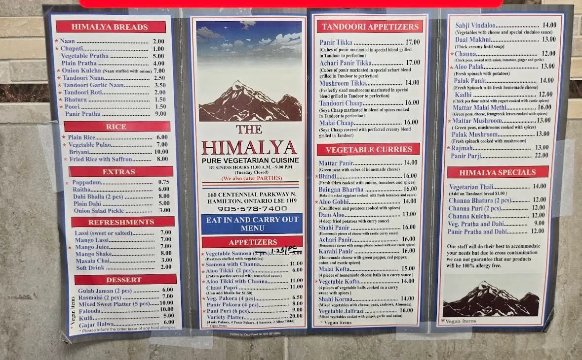 Menu photo 1