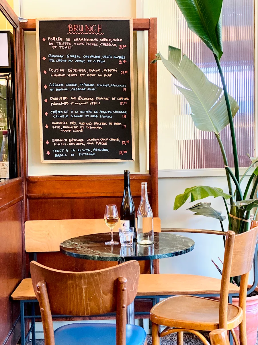 Menu, Tabac Villeray