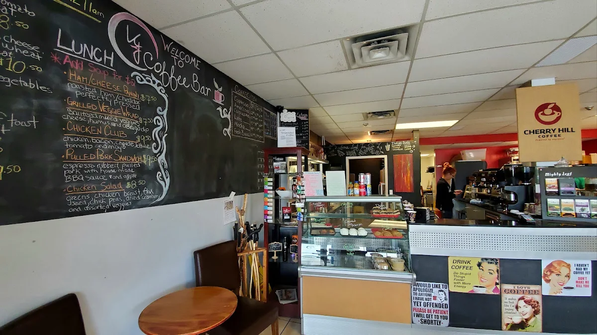 Menu, KJ Coffee Bar