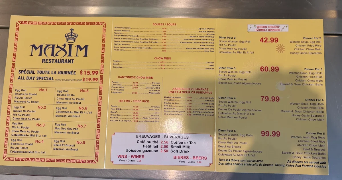Menu photo 1