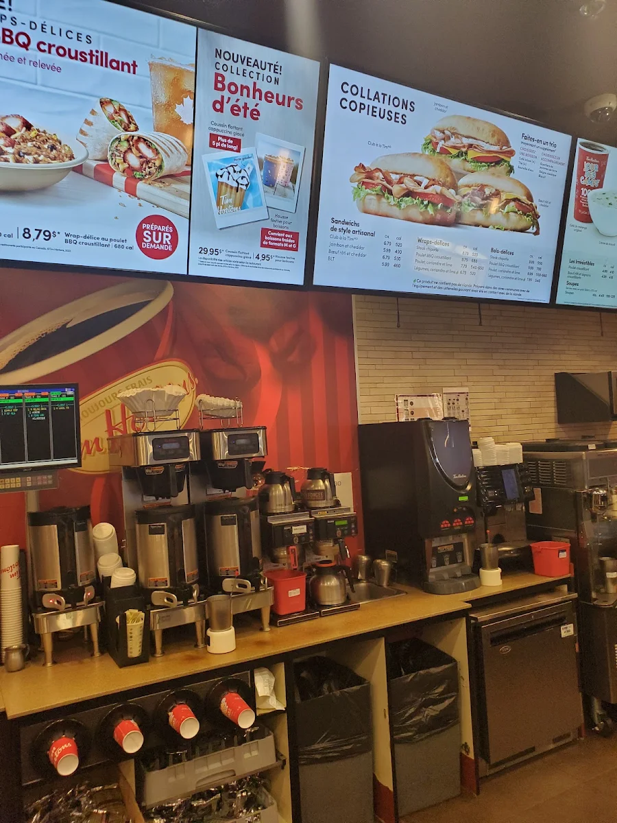 Menu, Tim Hortons